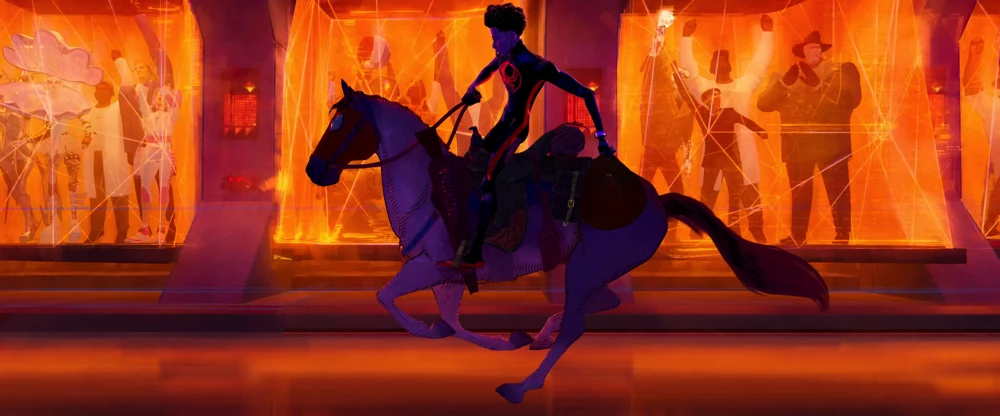 Still frame 334 from Spider-Man: Across the Spider-Verse (2023) directed by Joaquim Dos Santos, Kemp Powers, Justin K. Thompson
