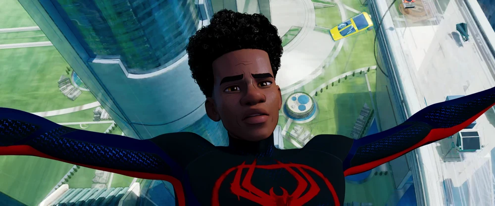 Still frame 340 from Spider-Man: Across the Spider-Verse (2023) directed by Joaquim Dos Santos, Kemp Powers, Justin K. Thompson