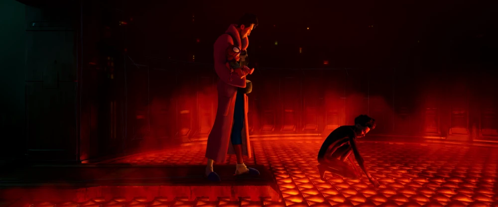 Still frame 346 from Spider-Man: Across the Spider-Verse (2023) directed by Joaquim Dos Santos, Kemp Powers, Justin K. Thompson