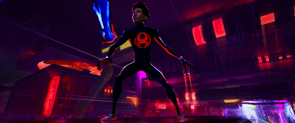 Still frame 351 from Spider-Man: Across the Spider-Verse (2023) directed by Joaquim Dos Santos, Kemp Powers, Justin K. Thompson