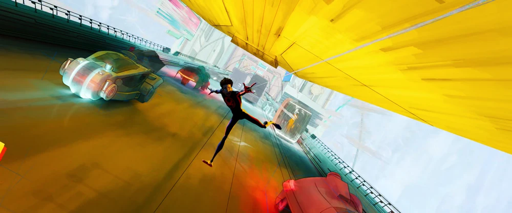 Still frame 352 from Spider-Man: Across the Spider-Verse (2023) directed by Joaquim Dos Santos, Kemp Powers, Justin K. Thompson
