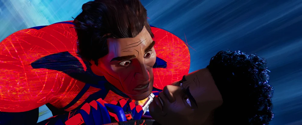 Still frame 360 from Spider-Man: Across the Spider-Verse (2023) directed by Joaquim Dos Santos, Kemp Powers, Justin K. Thompson