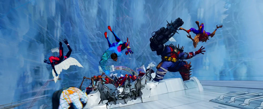 Still frame 366 from Spider-Man: Across the Spider-Verse (2023) directed by Joaquim Dos Santos, Kemp Powers, Justin K. Thompson