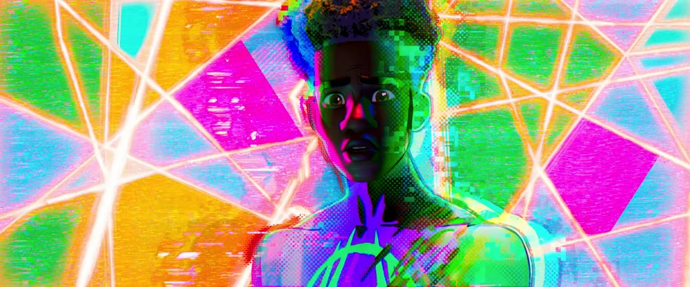 Still frame 377 from Spider-Man: Across the Spider-Verse (2023) directed by Joaquim Dos Santos, Kemp Powers, Justin K. Thompson