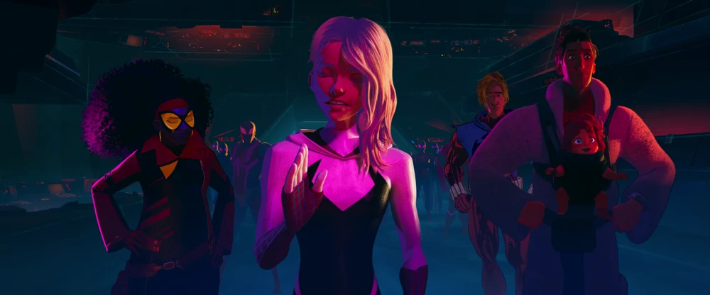 Still frame 380 from Spider-Man: Across the Spider-Verse (2023) directed by Joaquim Dos Santos, Kemp Powers, Justin K. Thompson