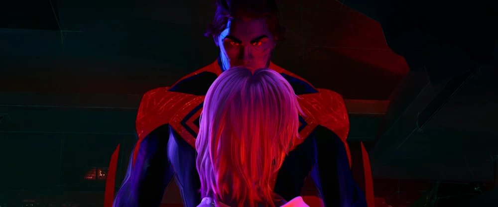 Still frame 381 from Spider-Man: Across the Spider-Verse (2023) directed by Joaquim Dos Santos, Kemp Powers, Justin K. Thompson
