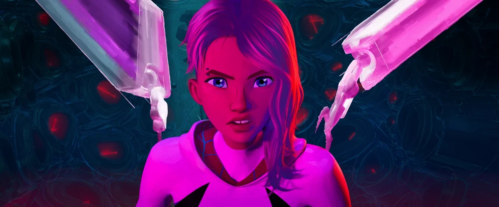 Still frame 382 from Spider-Man: Across the Spider-Verse (2023) directed by Joaquim Dos Santos, Kemp Powers, Justin K. Thompson