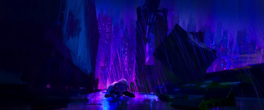 Still frame 387 from Spider-Man: Across the Spider-Verse (2023) directed by Joaquim Dos Santos, Kemp Powers, Justin K. Thompson