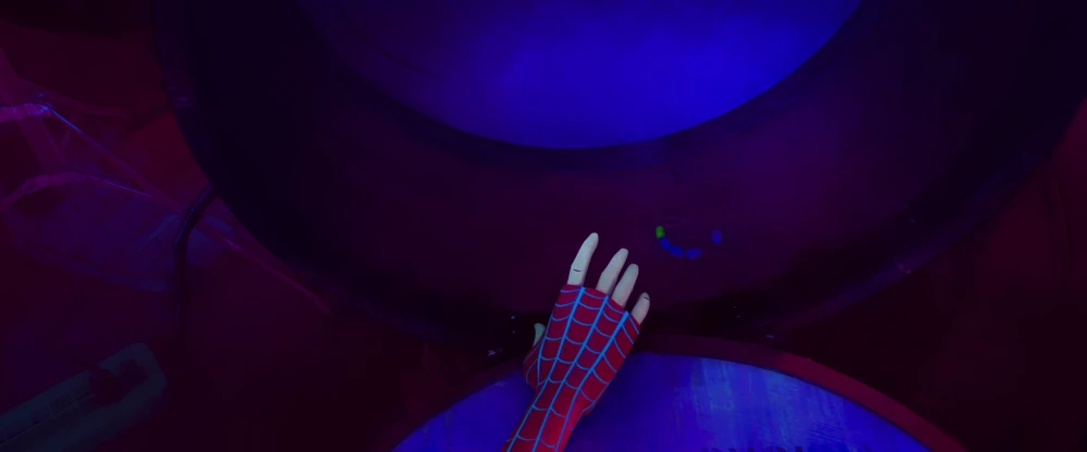 Still frame 393 from Spider-Man: Across the Spider-Verse (2023) directed by Joaquim Dos Santos, Kemp Powers, Justin K. Thompson