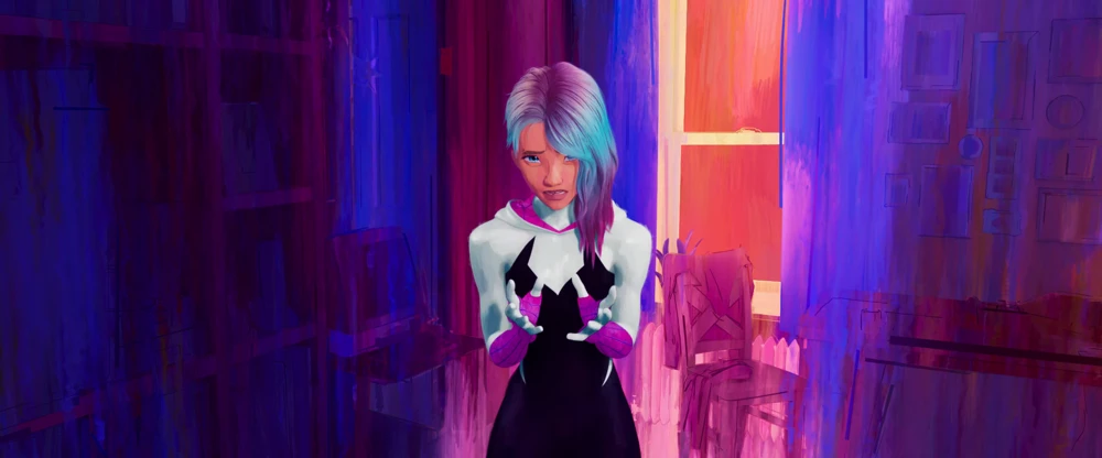 Still frame 401 from Spider-Man: Across the Spider-Verse (2023) directed by Joaquim Dos Santos, Kemp Powers, Justin K. Thompson