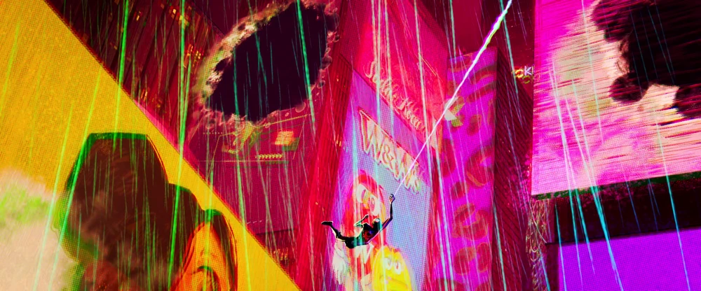Still frame 410 from Spider-Man: Across the Spider-Verse (2023) directed by Joaquim Dos Santos, Kemp Powers, Justin K. Thompson