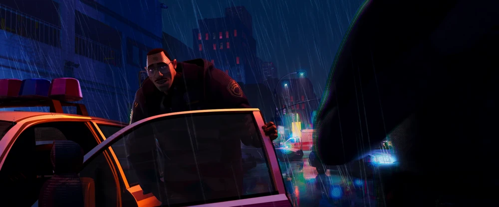 Still frame 413 from Spider-Man: Across the Spider-Verse (2023) directed by Joaquim Dos Santos, Kemp Powers, Justin K. Thompson
