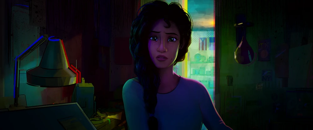 Still frame 420 from Spider-Man: Across the Spider-Verse (2023) directed by Joaquim Dos Santos, Kemp Powers, Justin K. Thompson
