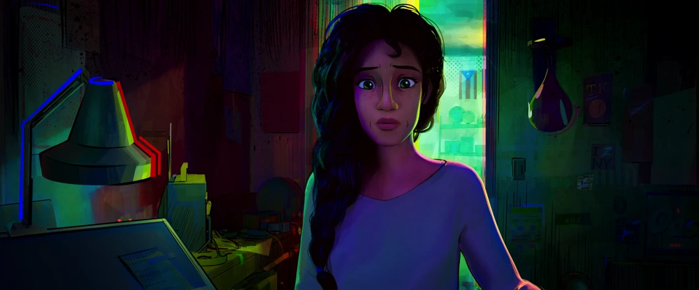 Still frame 423 from Spider-Man: Across the Spider-Verse (2023) directed by Joaquim Dos Santos, Kemp Powers, Justin K. Thompson