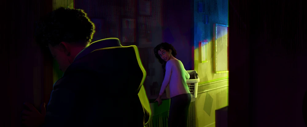 Still frame 428 from Spider-Man: Across the Spider-Verse (2023) directed by Joaquim Dos Santos, Kemp Powers, Justin K. Thompson