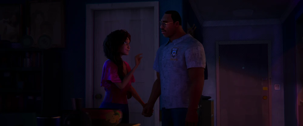 Still frame 434 from Spider-Man: Across the Spider-Verse (2023) directed by Joaquim Dos Santos, Kemp Powers, Justin K. Thompson