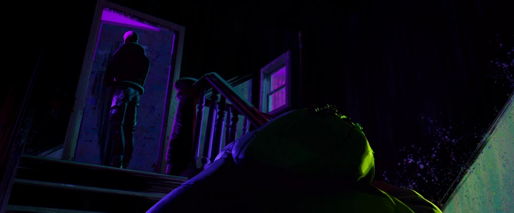 Still frame 436 from Spider-Man: Across the Spider-Verse (2023) directed by Joaquim Dos Santos, Kemp Powers, Justin K. Thompson
