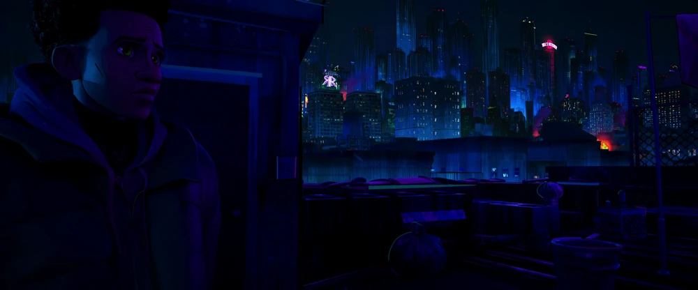 Still frame 437 from Spider-Man: Across the Spider-Verse (2023) directed by Joaquim Dos Santos, Kemp Powers, Justin K. Thompson