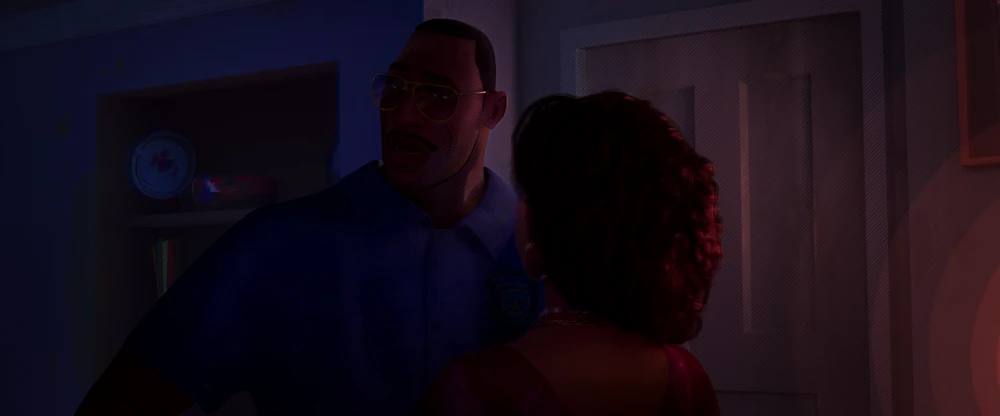 Still frame 442 from Spider-Man: Across the Spider-Verse (2023) directed by Joaquim Dos Santos, Kemp Powers, Justin K. Thompson