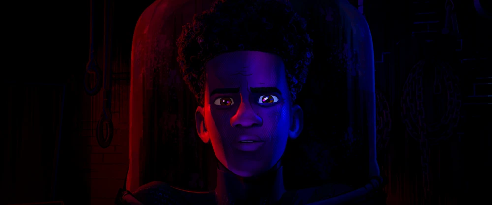 Still frame 458 from Spider-Man: Across the Spider-Verse (2023) directed by Joaquim Dos Santos, Kemp Powers, Justin K. Thompson
