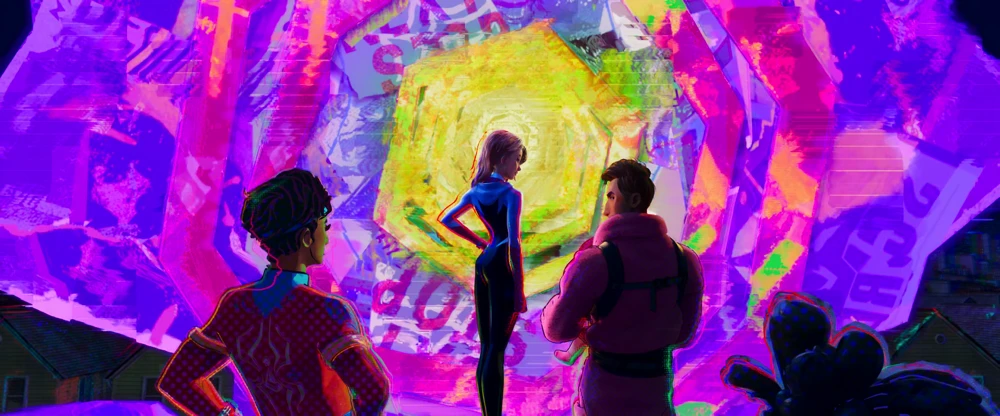 Still frame 464 from Spider-Man: Across the Spider-Verse (2023) directed by Joaquim Dos Santos, Kemp Powers, Justin K. Thompson