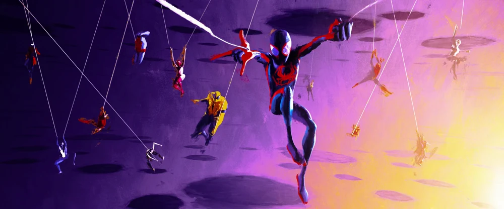 Still frame 475 from Spider-Man: Across the Spider-Verse (2023) directed by Joaquim Dos Santos, Kemp Powers, Justin K. Thompson