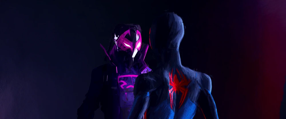 Still frame 477 from Spider-Man: Across the Spider-Verse (2023) directed by Joaquim Dos Santos, Kemp Powers, Justin K. Thompson