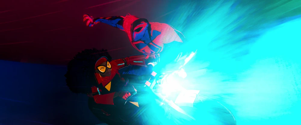 Still frame 41 from Spider-Man: Across the Spider-Verse (2023) directed by Joaquim Dos Santos, Kemp Powers, Justin K. Thompson