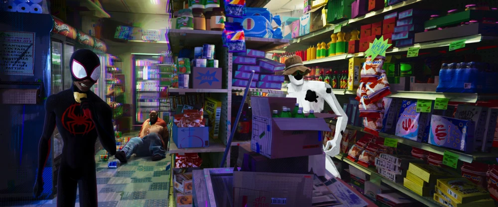 Still frame 74 from Spider-Man: Across the Spider-Verse (2023) directed by Joaquim Dos Santos, Kemp Powers, Justin K. Thompson