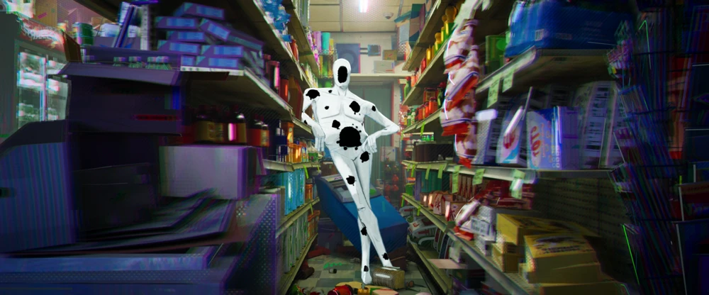 Still frame 75 from Spider-Man: Across the Spider-Verse (2023) directed by Joaquim Dos Santos, Kemp Powers, Justin K. Thompson