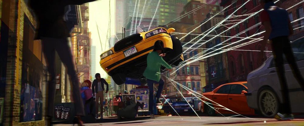 Still frame 78 from Spider-Man: Across the Spider-Verse (2023) directed by Joaquim Dos Santos, Kemp Powers, Justin K. Thompson