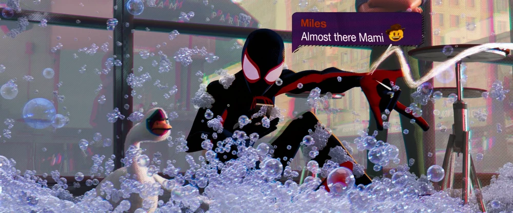 Still frame 87 from Spider-Man: Across the Spider-Verse (2023) directed by Joaquim Dos Santos, Kemp Powers, Justin K. Thompson