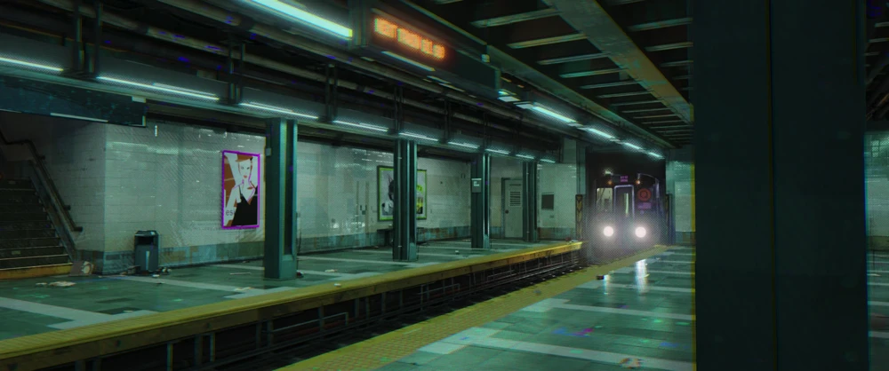 Still frame 101 from Spider-Man: Into the Spider-Verse (2018) directed by Bob Persichetti, Peter Ramsey, Rodney Rothman