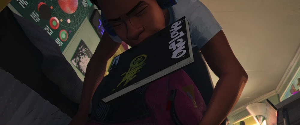 Still frame 8 from Spider-Man: Into the Spider-Verse (2018) directed by Bob Persichetti, Peter Ramsey, Rodney Rothman