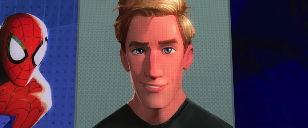 Still frame 135 from Spider-Man: Into the Spider-Verse (2018) directed by Bob Persichetti, Peter Ramsey, Rodney Rothman