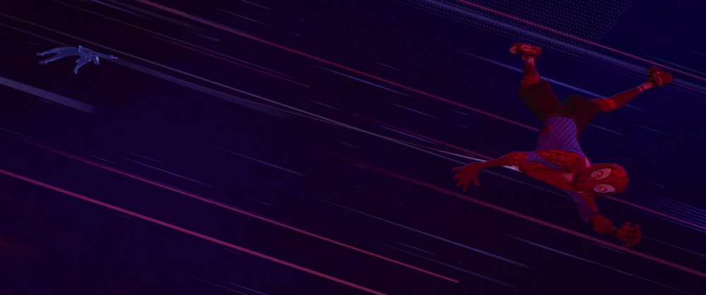 Still frame 138 from Spider-Man: Into the Spider-Verse (2018) directed by Bob Persichetti, Peter Ramsey, Rodney Rothman
