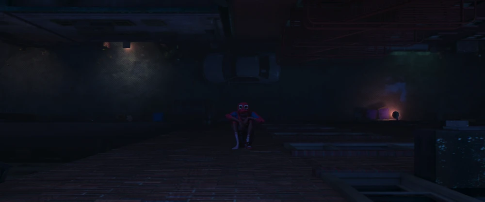 Still frame 156 from Spider-Man: Into the Spider-Verse (2018) directed by Bob Persichetti, Peter Ramsey, Rodney Rothman