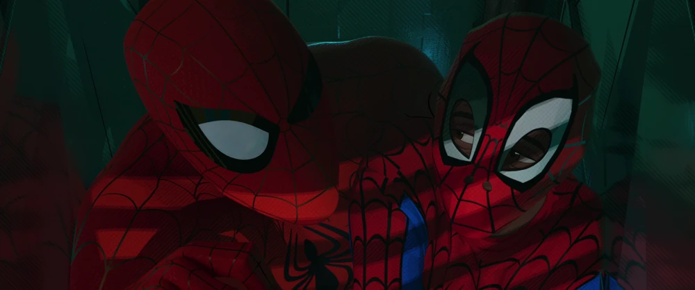 Still frame 171 from Spider-Man: Into the Spider-Verse (2018) directed by Bob Persichetti, Peter Ramsey, Rodney Rothman