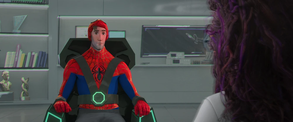 Still frame 181 from Spider-Man: Into the Spider-Verse (2018) directed by Bob Persichetti, Peter Ramsey, Rodney Rothman