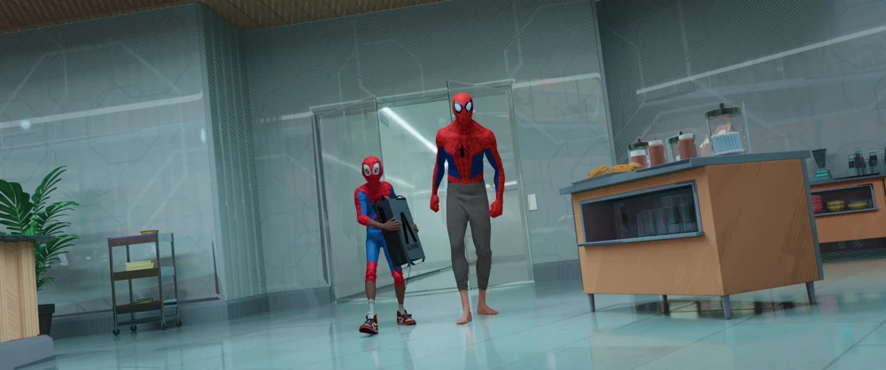 Still frame 186 from Spider-Man: Into the Spider-Verse (2018) directed by Bob Persichetti, Peter Ramsey, Rodney Rothman