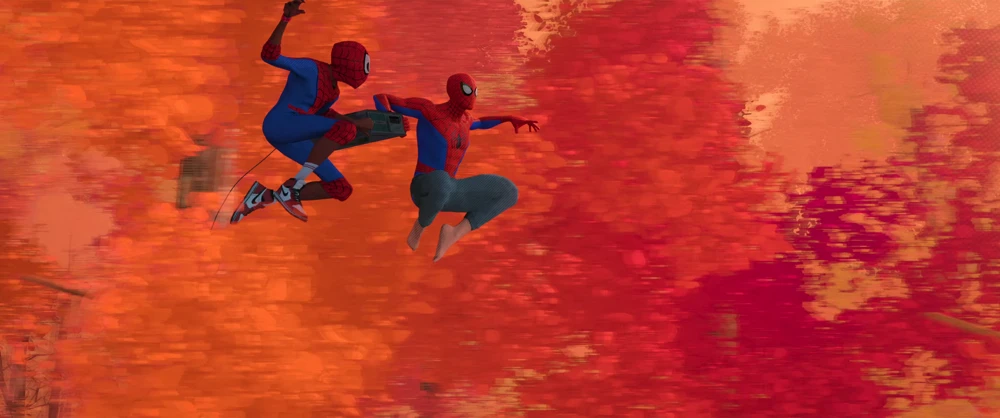 Still frame 193 from Spider-Man: Into the Spider-Verse (2018) directed by Bob Persichetti, Peter Ramsey, Rodney Rothman