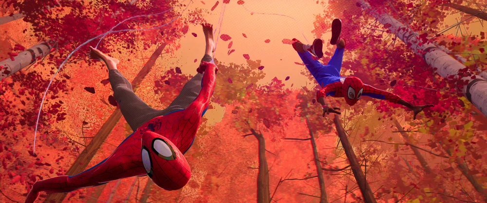 Still frame 195 from Spider-Man: Into the Spider-Verse (2018) directed by Bob Persichetti, Peter Ramsey, Rodney Rothman