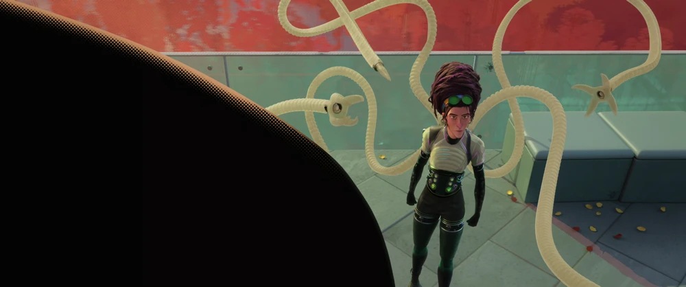 Still frame 206 from Spider-Man: Into the Spider-Verse (2018) directed by Bob Persichetti, Peter Ramsey, Rodney Rothman