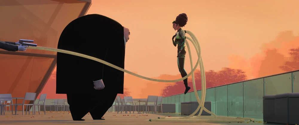 Still frame 207 from Spider-Man: Into the Spider-Verse (2018) directed by Bob Persichetti, Peter Ramsey, Rodney Rothman