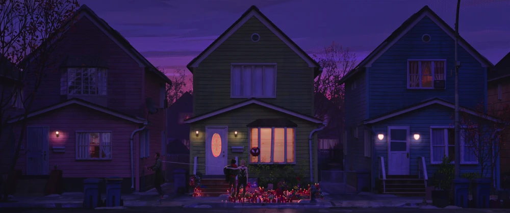 Still frame 212 from Spider-Man: Into the Spider-Verse (2018) directed by Bob Persichetti, Peter Ramsey, Rodney Rothman