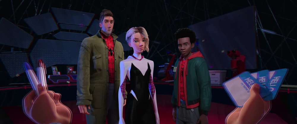 Still frame 222 from Spider-Man: Into the Spider-Verse (2018) directed by Bob Persichetti, Peter Ramsey, Rodney Rothman