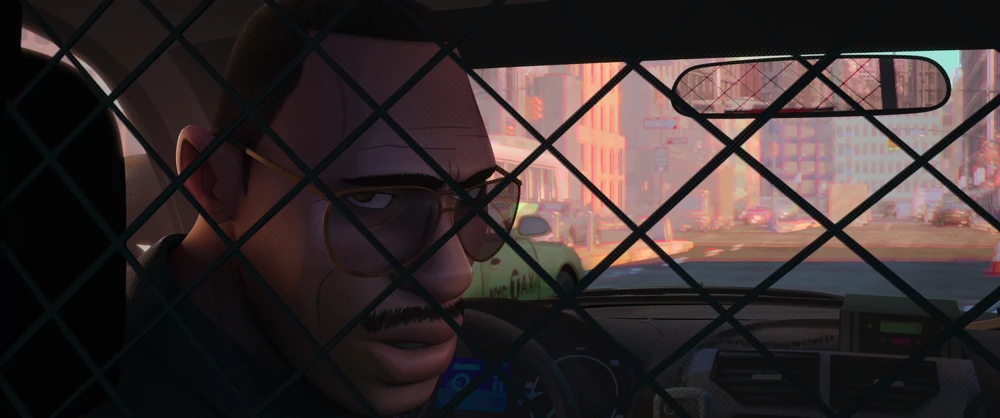 Still frame 18 from Spider-Man: Into the Spider-Verse (2018) directed by Bob Persichetti, Peter Ramsey, Rodney Rothman