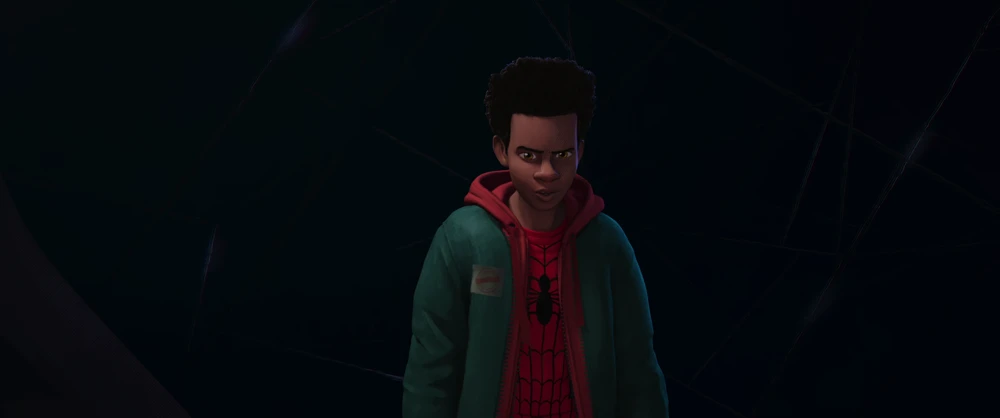 Still frame 229 from Spider-Man: Into the Spider-Verse (2018) directed by Bob Persichetti, Peter Ramsey, Rodney Rothman