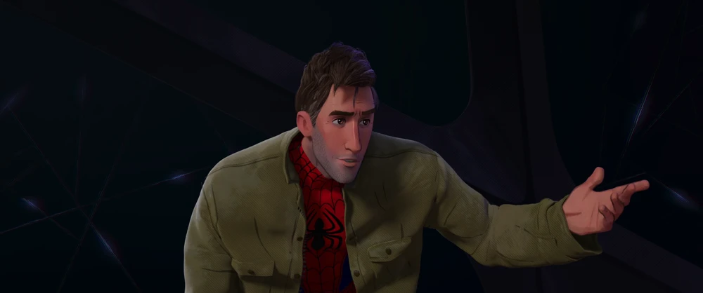 Still frame 230 from Spider-Man: Into the Spider-Verse (2018) directed by Bob Persichetti, Peter Ramsey, Rodney Rothman