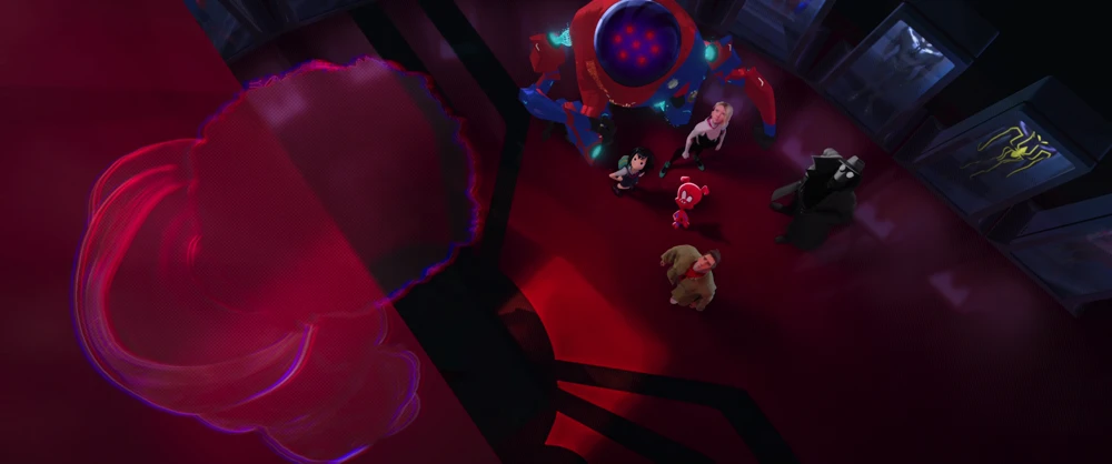 Still frame 237 from Spider-Man: Into the Spider-Verse (2018) directed by Bob Persichetti, Peter Ramsey, Rodney Rothman